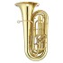 Jupiter JTU1010 Concert Tuba w/Case, 3/4-Full Size/4V