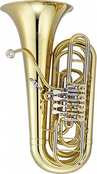 Jupiter JTU1140 Tuba w/Case, 3/4 Size