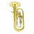 Jupiter JEP700 Intermediate Euphonium, Upright