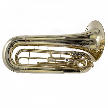 King SB50 System Blue Marching Tuba w/Case