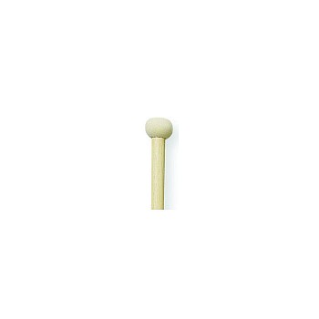 Vic Firth MB0H Extra Small Corpsmaster Marching Bass Mallets, Lt Stain