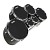 Closeout! Evans MXB Black TT14MXB 14&quot; Marching Tenor Head