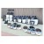 Pearl Championship Series Marching Drumline, White