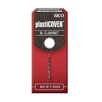 Rico Plasticover Bb Clarinet Reeds, Box/5
