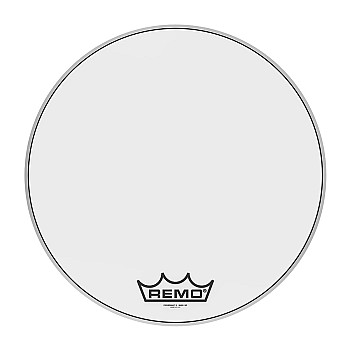 Remo Powermax 2 Ultra White Bass Drum Head w/Crimplock