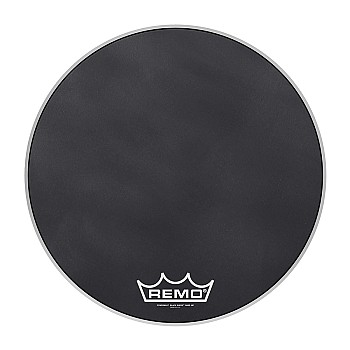 Remo Powermax Black Suede Bass Drum Head w/Crimplock