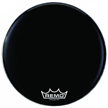 Remo Powermax Black Suede/Ebony 2 Bass Drum Head