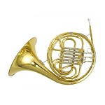 Minor Brand Refinish Single French Horn, Key of F