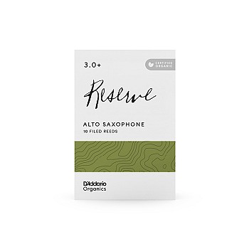 Reserve Organic Alto Sax Reeds, Box/10