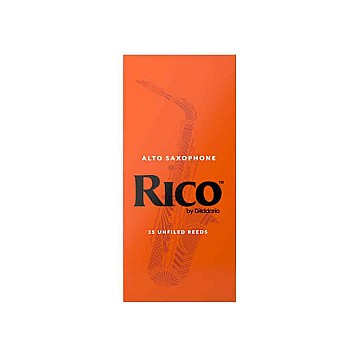 Rico Traditional Alto Sax Reeds, Box/25