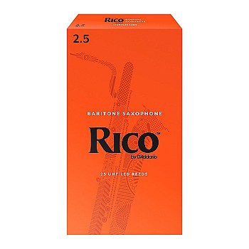 Rico Traditional Bari Sax Reeds, Box/25