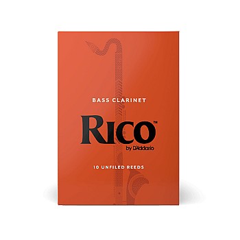 Rico Traditional Bass Clarinet Reeds, Box/10