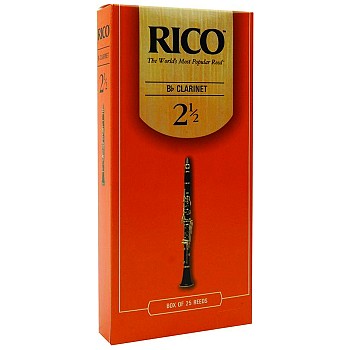 Rico Traditional Bb Clarinet Reeds, Box/25