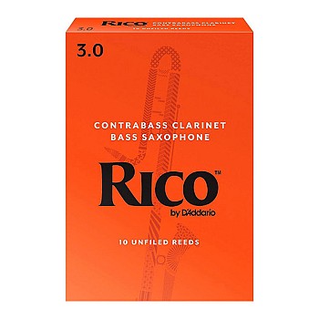 Rico Traditional Contra Clarinet Reeds, Box/10