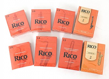 Rico Traditional Bass Clarinet Reeds, Box 10