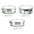 Closeout Sale! Set of 3 Import 5.5x14 Concert Snare Drums, Chrome