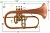 Sonare C831 Combination Flugel/Trumpet Case