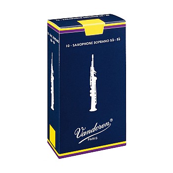 Vandoren Traditional Soprano Sax Reeds, Box/10