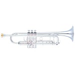 Yamaha YTR8335IIS Pro Xeno Trumpet, Slv