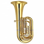 Yamaha YBB641 Pro Rotary Tuba w/Case, Full Size