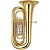 Yamaha YBB321WC Tuba w/Case, Full Size