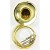Yamaha YSH411 Sousaphone, Brass
