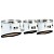 Pearl Competitor CMT802/CXN Marching Trio w/Carrier