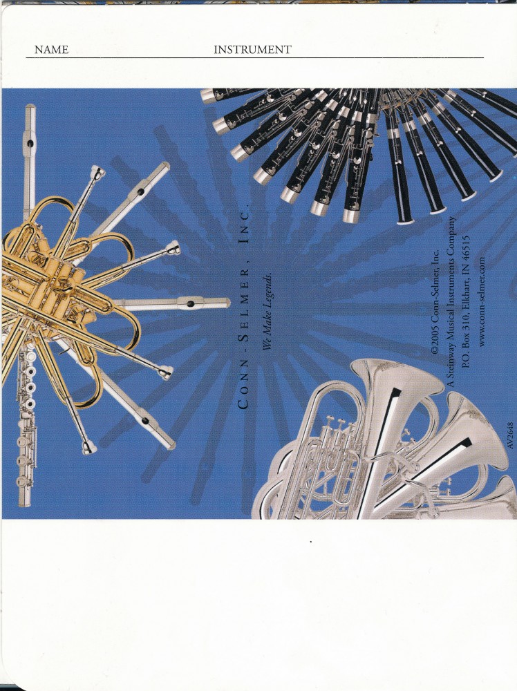 Selmer Pep Band Folders Products Taylor Music Selmer pep band folders products taylor music